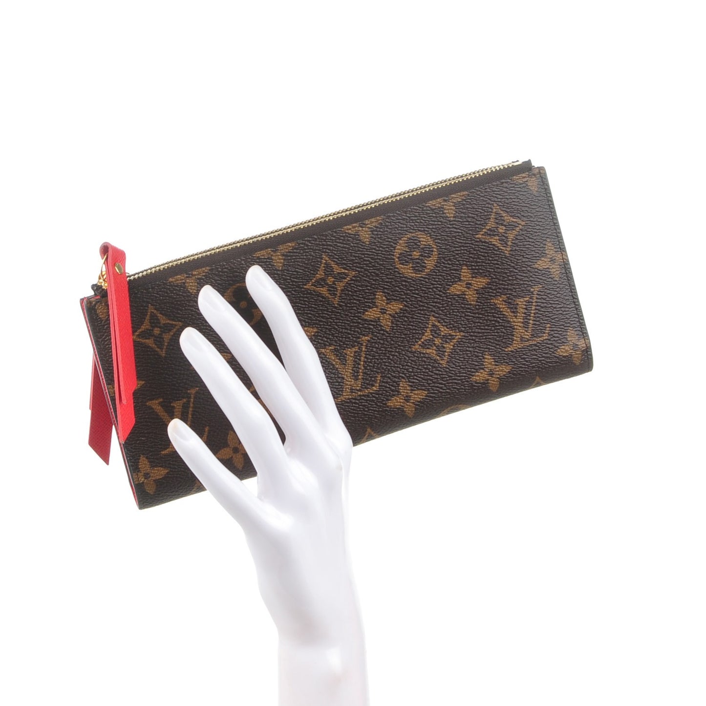 Monogram Adele Wallet Coquelicot