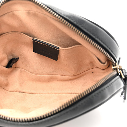 Gucci Calfskin Matelasse GG Marmont Belt Bag 65 Black 5 of 13