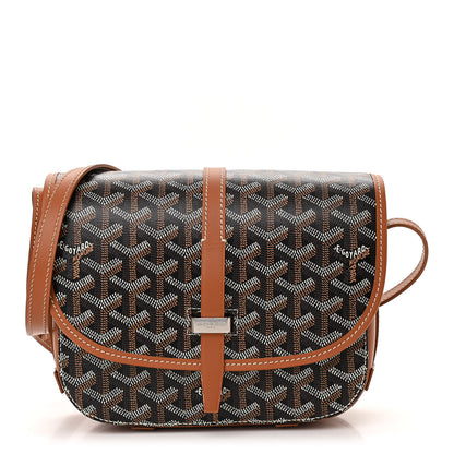 Goyard Goyardine Belvedere II PM Messenger Bag Black Gold 1 of 10