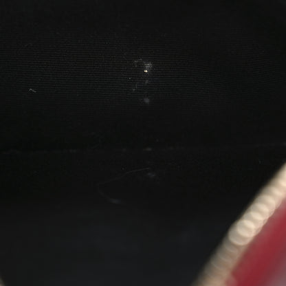 Saint Laurent Calfskin Matelasse Monogram Lou Camera Bag Opyum Red 11 of 12