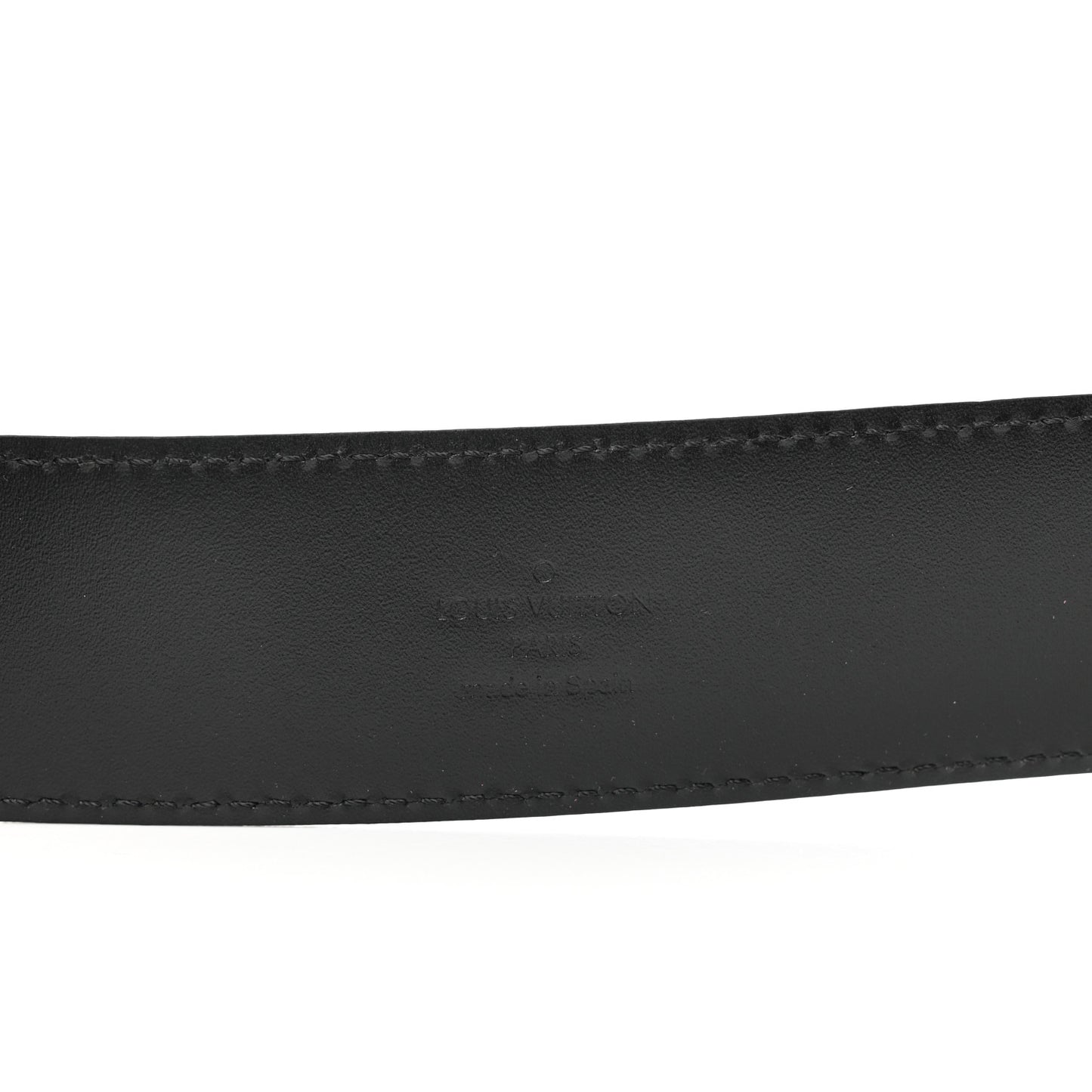Damier Graphite 40mm LV Initiales Belt 95/38