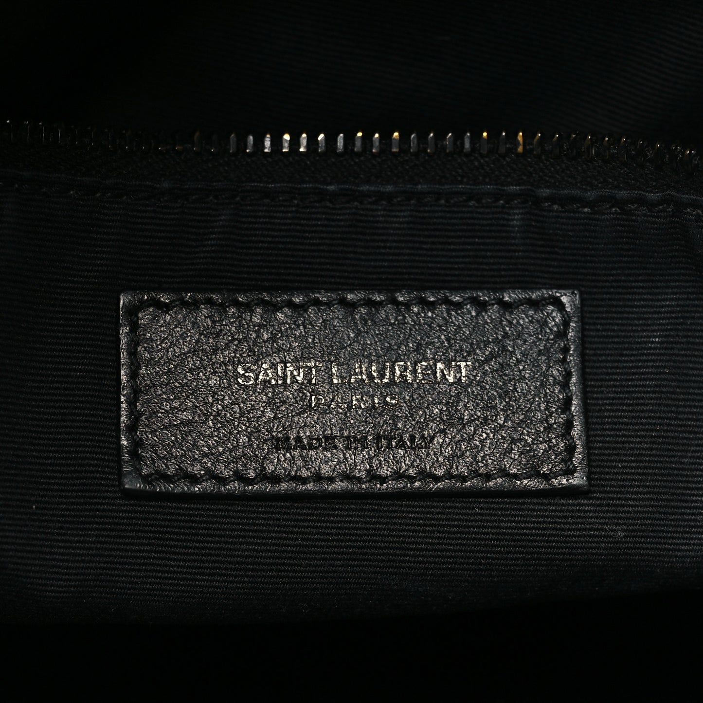 Crinkled Calfskin Matelasse Monogram Large Niki Shopper Tote Black