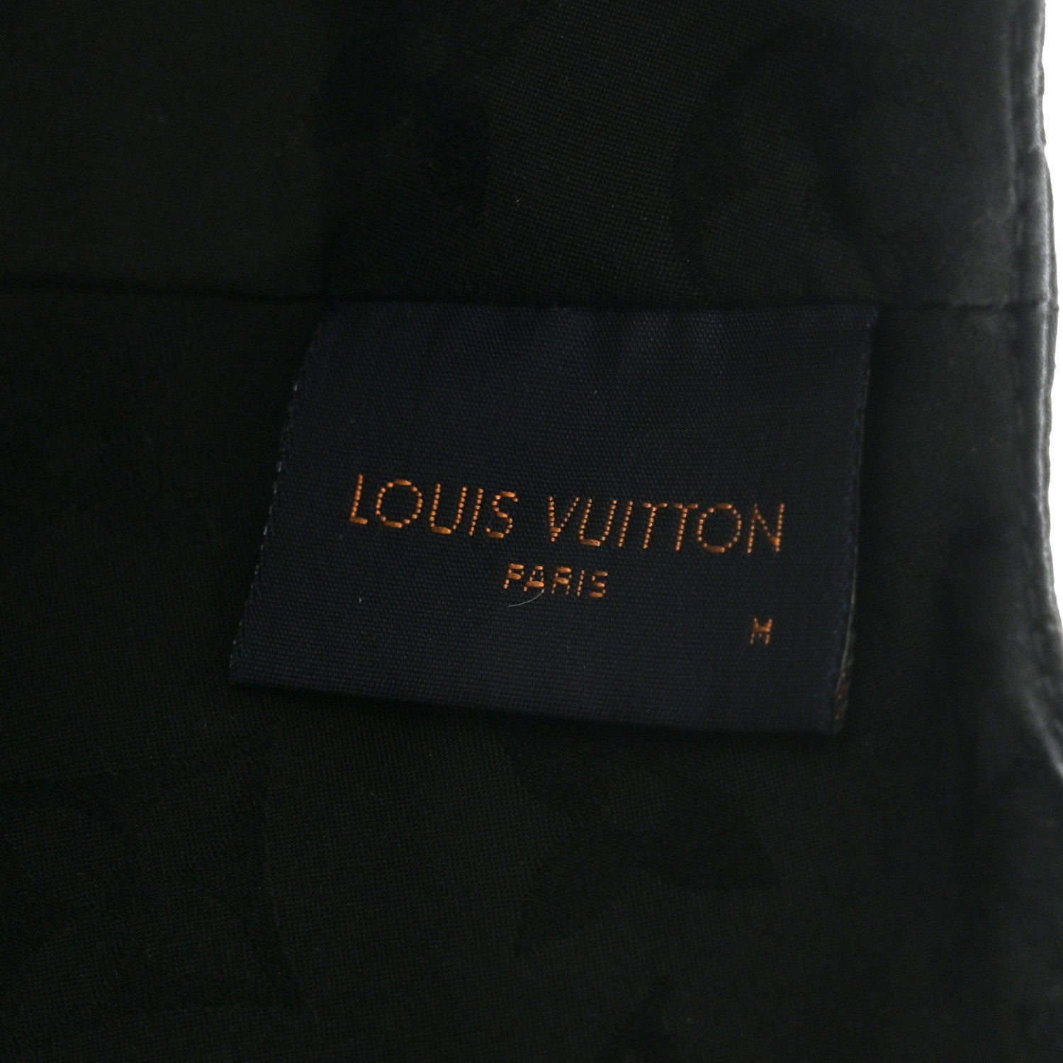 Louis Vuitton Polyester Silk Monogram LV Get Ready Cap M Black 8 of 8