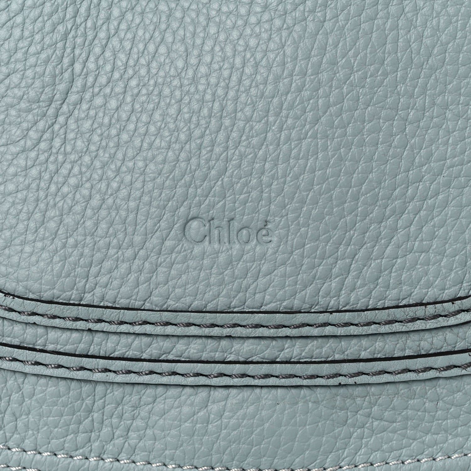 Chloe Calfskin Small Marcie Satchel Faded Blue 10 of 13