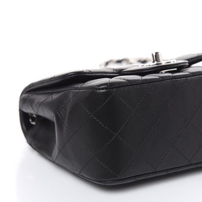 Chanel Lambskin Quilted Mini Square Flap Black 8 of 12