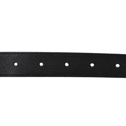 Gucci Calfskin Metal Flower Interlocking G Belt 70 28 Black 4 of 8