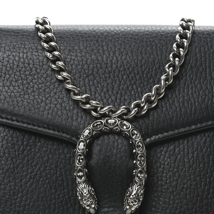 Gucci Calfskin Mini Dionysus Chain Wallet Black 8 of 10