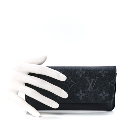 Louis Vuitton Monogram Eclipse Woody Sunglass Case 2 of 11