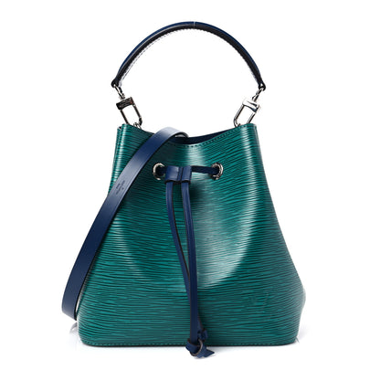 Louis Vuitton Epi Neonoe BB Emerald Green Indigo 1 of 8