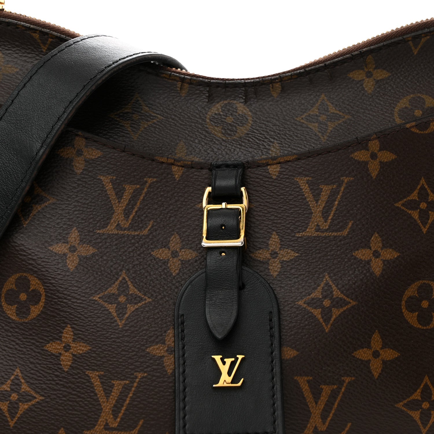 Louis Vuitton Monogram Odeon MM Black 7 of 13