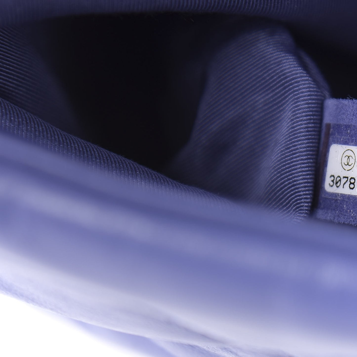 Goatskin Quilted Large 19 Flap Purple