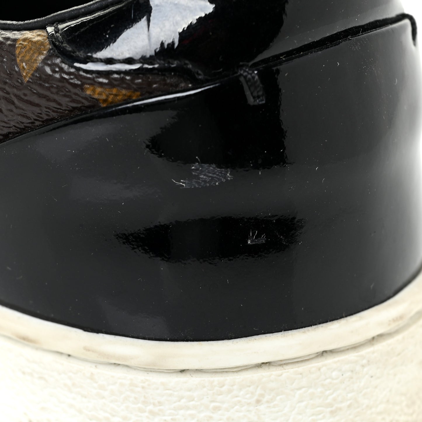 Patent Monogram Frontrow Sneakers 35.5
