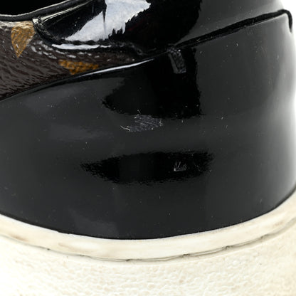 Louis Vuitton Patent Monogram Frontrow Sneakers 35.5 19 of 21