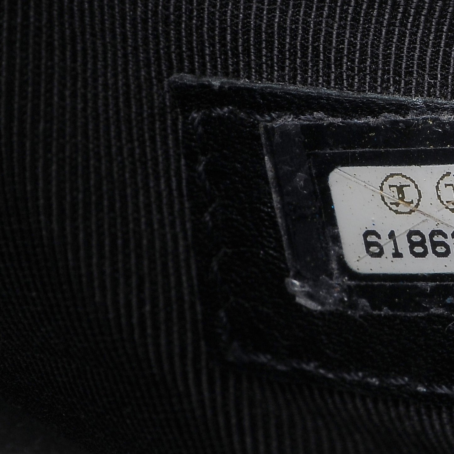 Caviar Quilted Bowler Black