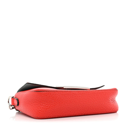 Fendi Cuoio Romano Mini Baguette Papavero 4 of 10