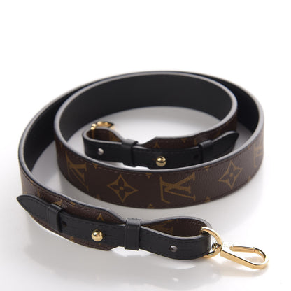 Louis Vuitton Monogram Bandouliere Shoulder Strap XL Black 5 of 6