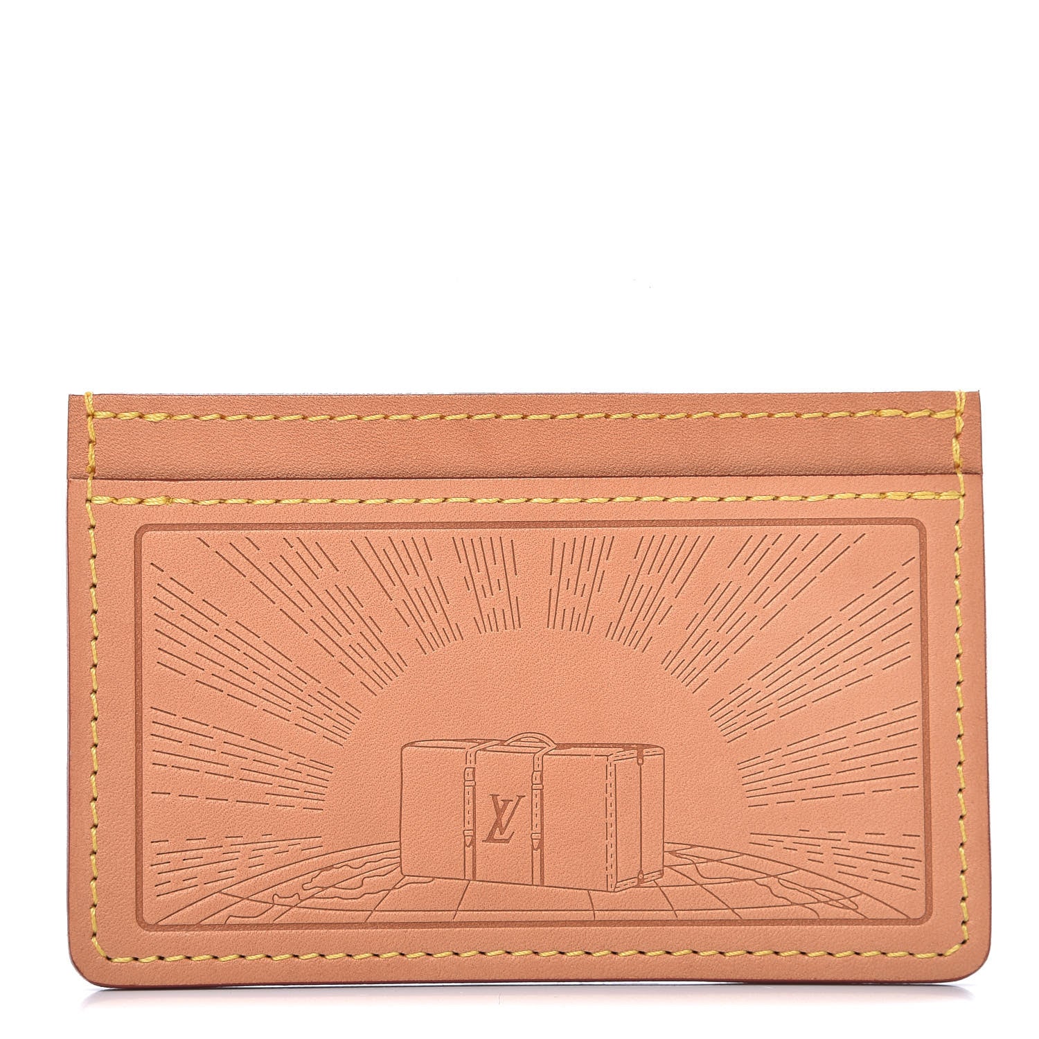 Louis Vuitton Vachetta Voyages Card Holder 1 of 7