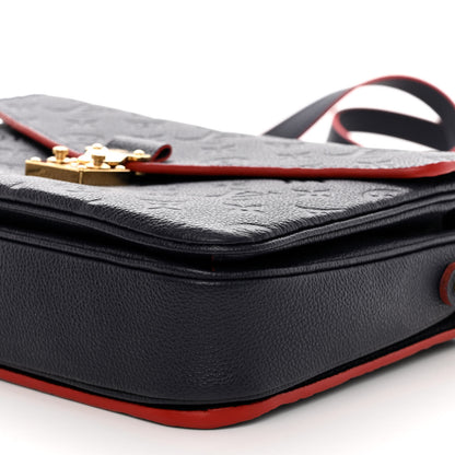 Louis Vuitton Empreinte Pochette Metis Marine Rouge 9 of 10