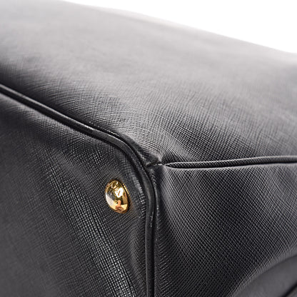 Prada Saffiano Lux Extra Large Galleria Double Zip Tote Black 25 of 26