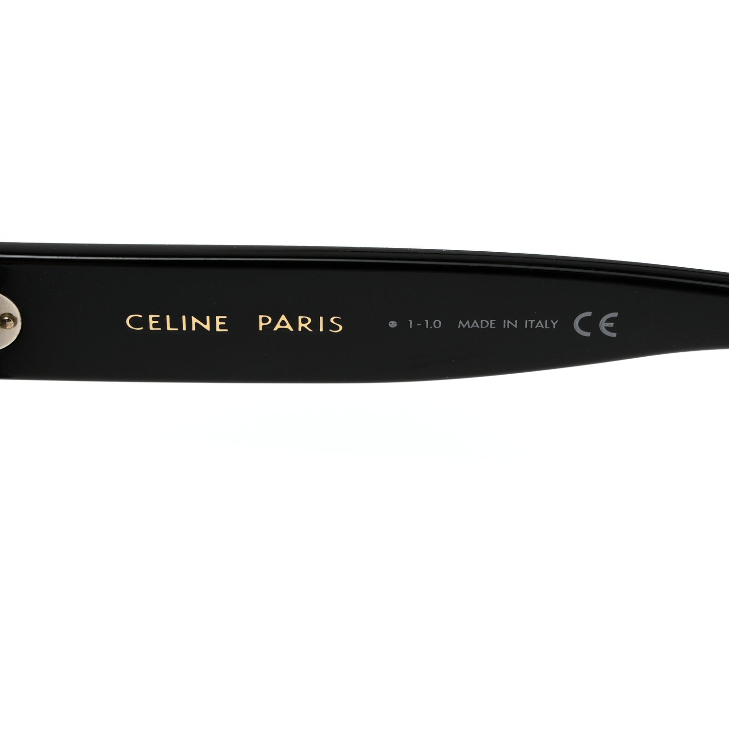 Celine Polarized Sunglasses CL4001IN Black 6 of 7