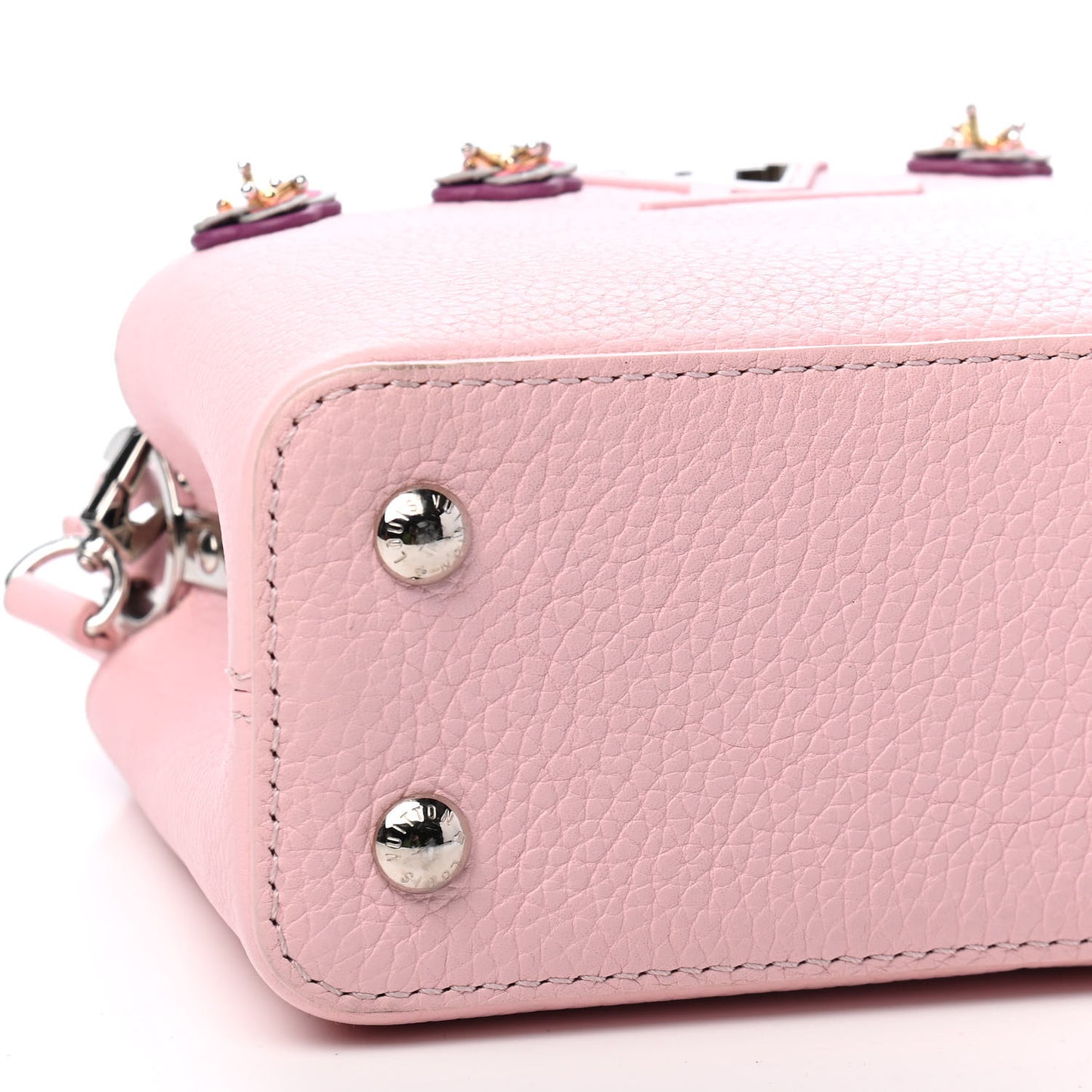 Taurillon Flowers Capucines Mini Pink