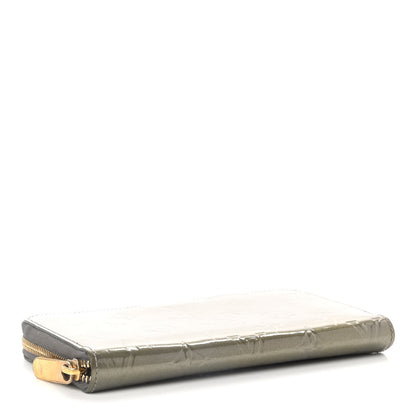 Louis Vuitton Vernis Zippy Wallet Gris Art Deco 4 of 8