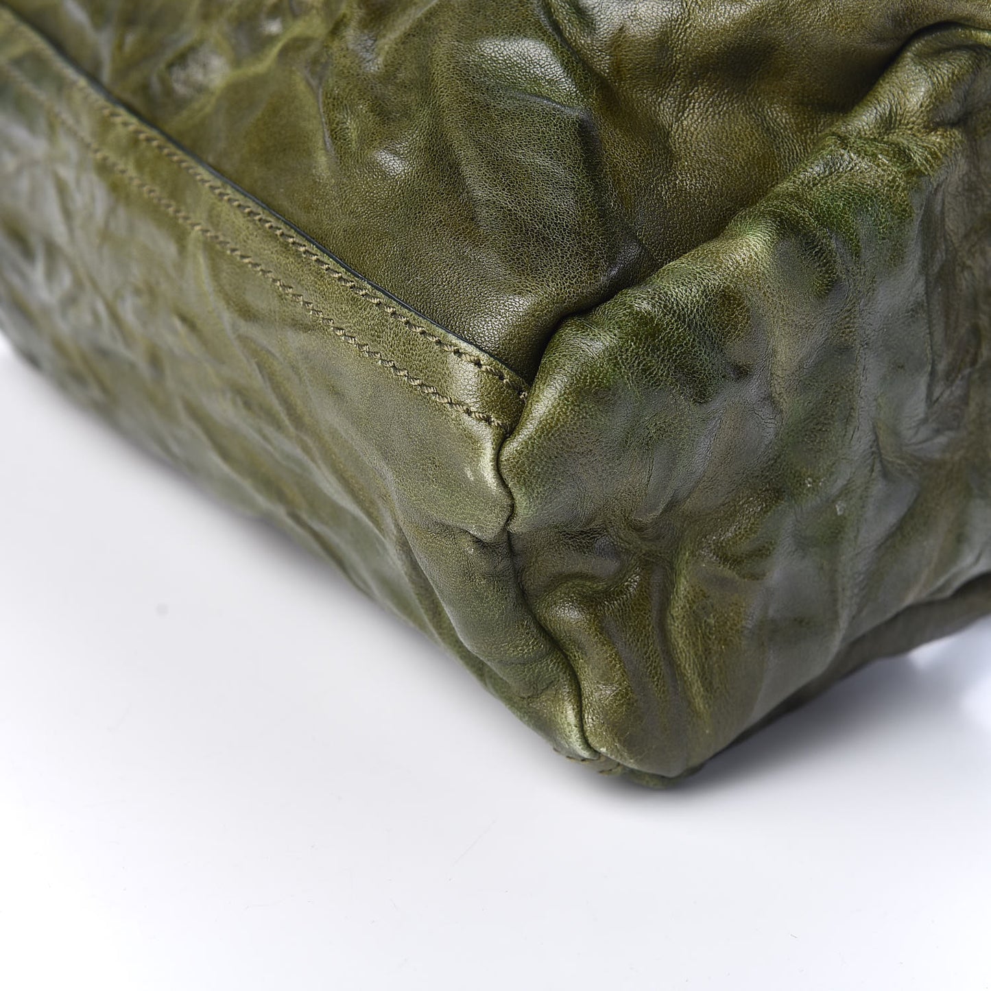 Tumbled Sheepskin Mini Pandora Khaki