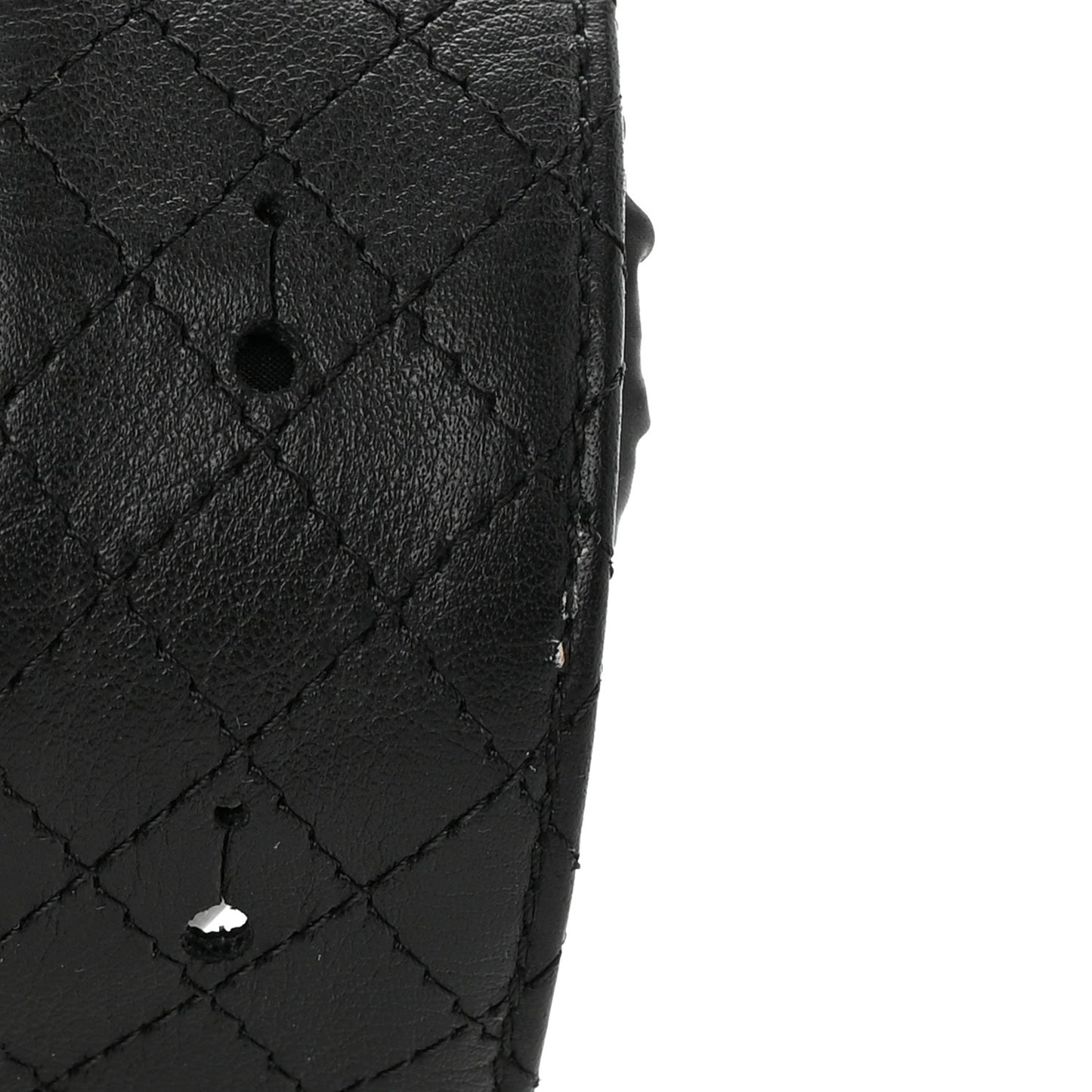 Nylon Quilted Coco Cocoon Backpack Black