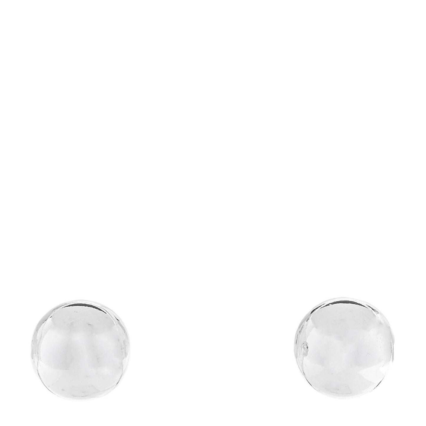 Sterling Silver 8mm Hardwear Ball Earrings