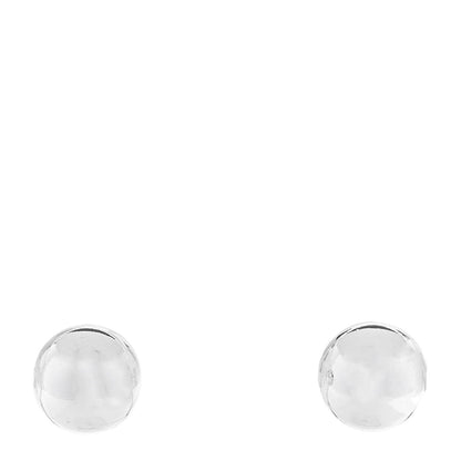 Tiffany Sterling Silver 8mm Hardwear Ball Earrings 1 of 5