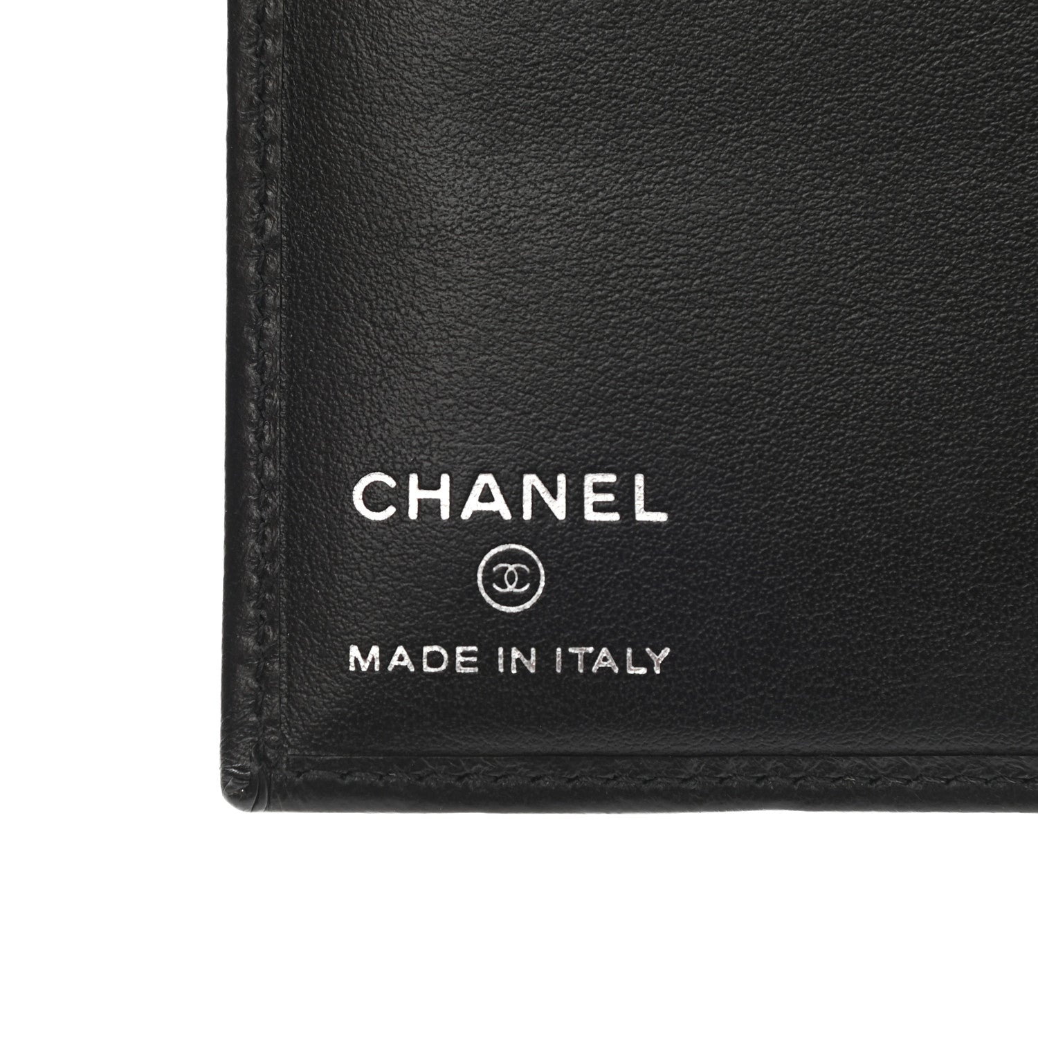 Chanel Calfskin Quilted Passport Holder Black 6 of 7