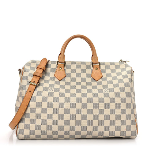 Damier Azur Speedy Bandouliere 35