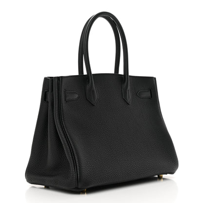 Hermes Togo Swift Canvas 3 in 1 Birkin 30 Black 6 of 17