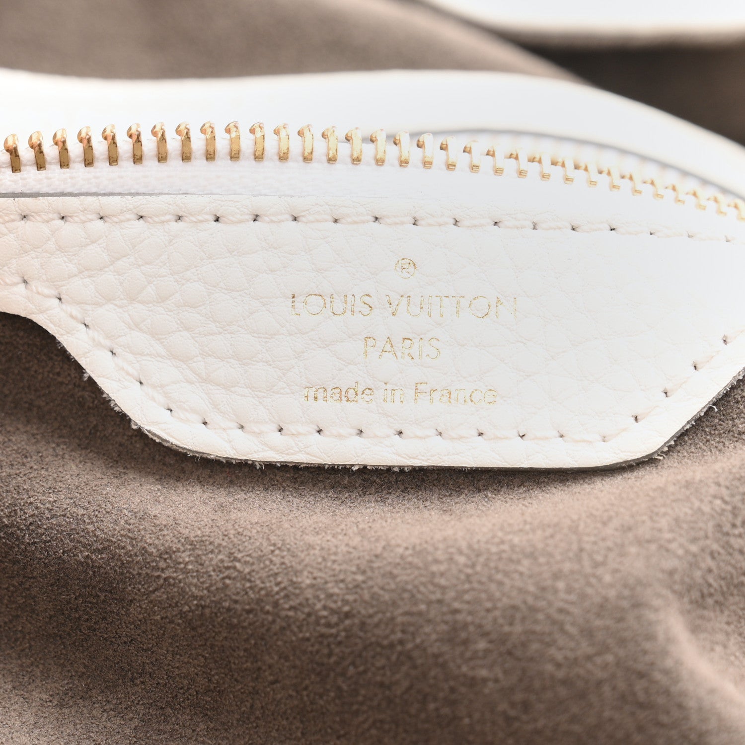Louis Vuitton Mahina XL White 6 of 9