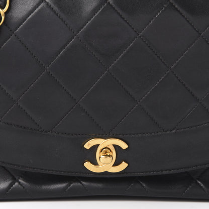 Chanel Lambskin Quilted Medium Single Flap Black 10 of 10
