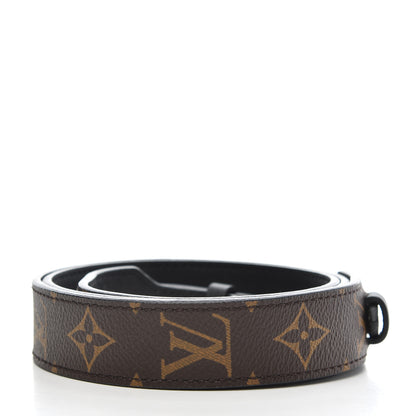 Louis Vuitton Monogram Bandouliere Shoulder Strap XL Black 2 of 6