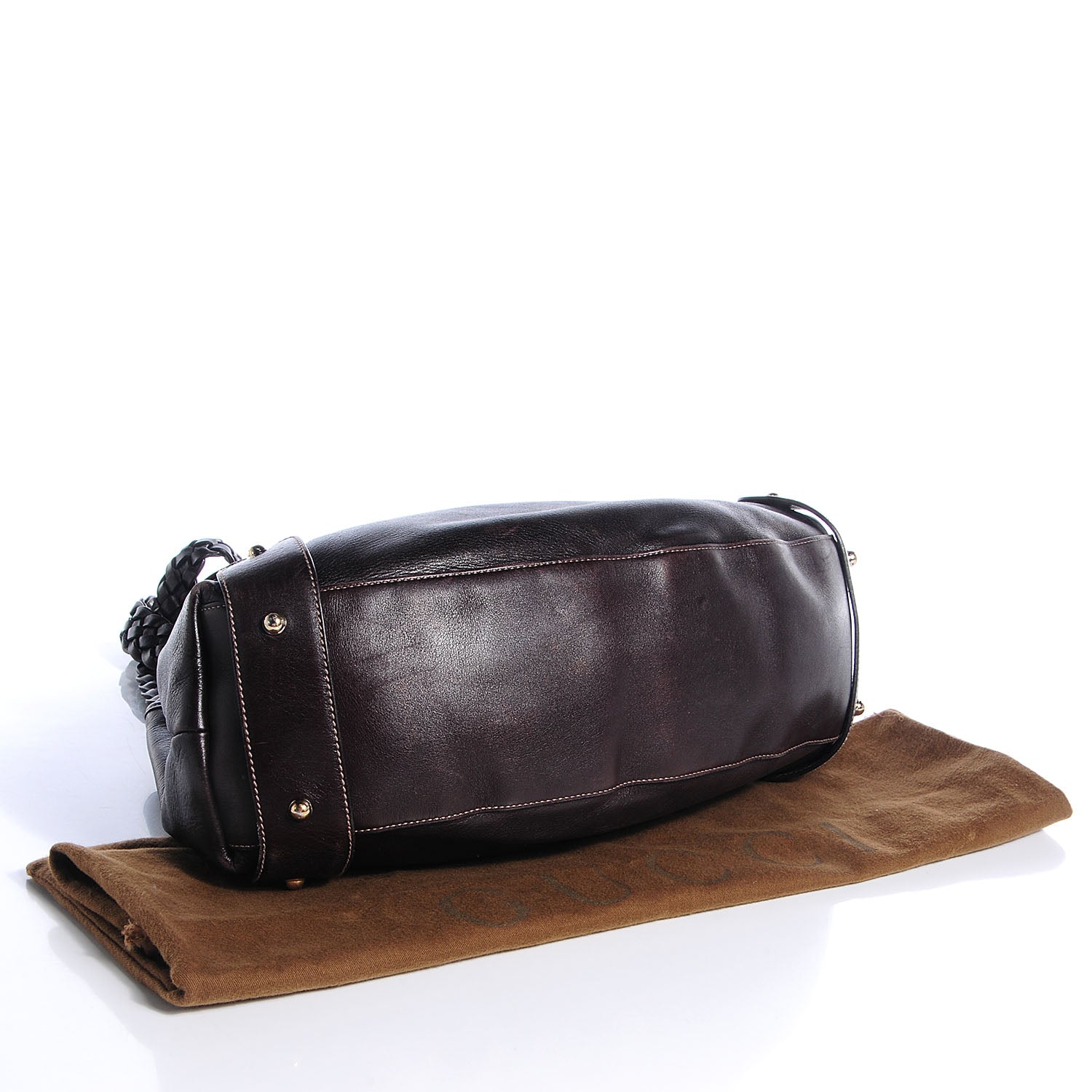 Gucci Calfskin Medium Pelham Shoulder Bag Brown 4 of 10