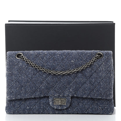 Chanel Metallic Tweed Quilted 2.55 Reissue 226 Flap 12 of 12