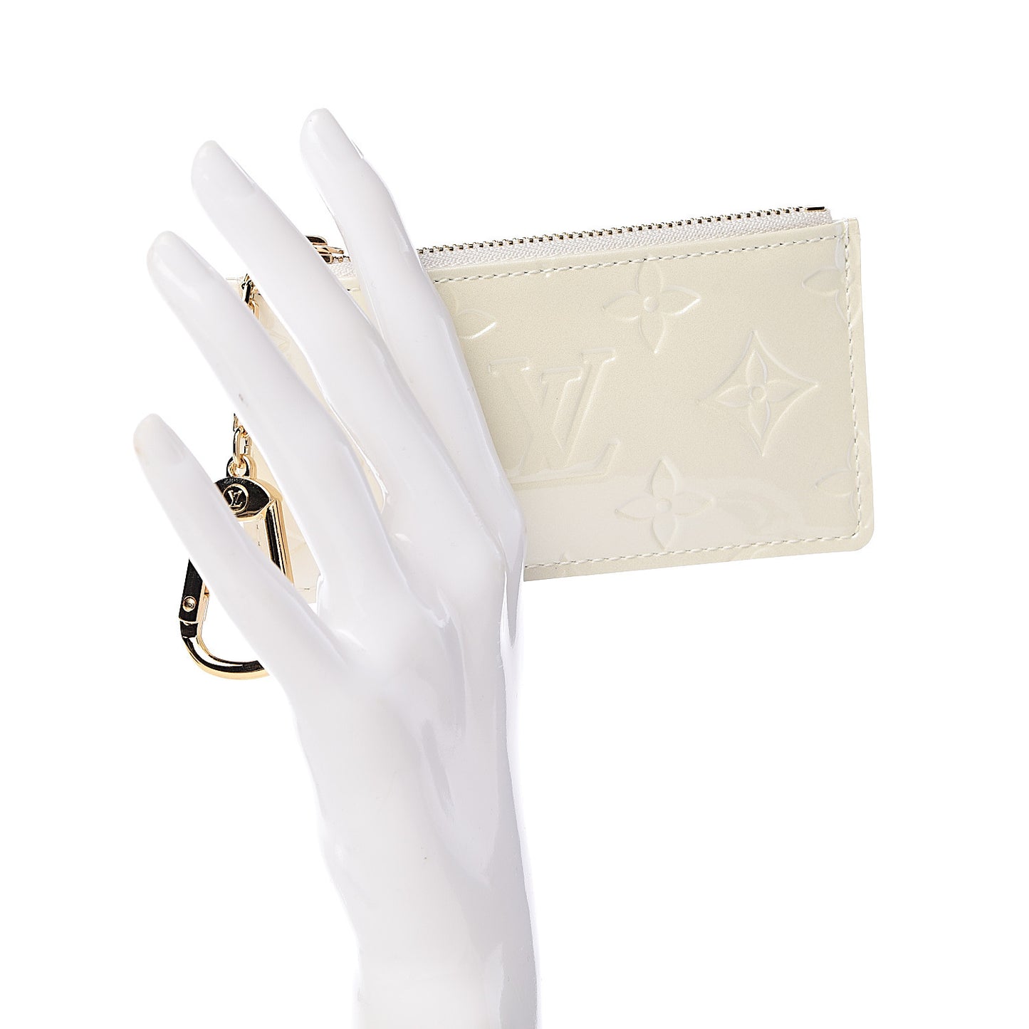 Vernis Key Pouch Perle