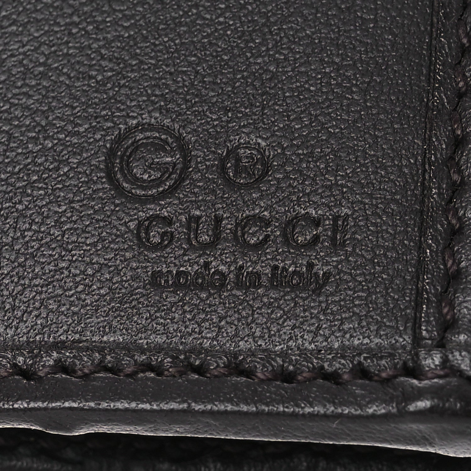 Gucci Guccissima Eclipse Continental Flap Wallet Dark Brown 7 of 10