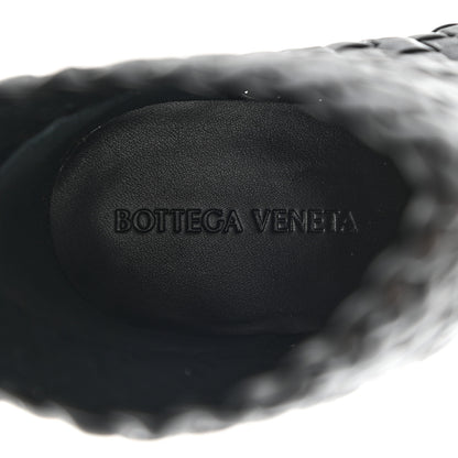 Bottega Veneta Nappa Intrecciato Ankle Boots 38 Black 7 of 8