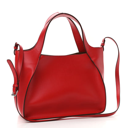 Stella McCartney Eco Alter Nappa Perforated Crossbody Tote Lover Red 4 of 11