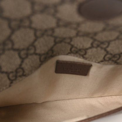 Gucci GG Supreme Monogram Neo Vintage Web Belt Bag Brown 4 of 9