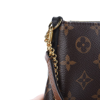 Louis Vuitton Monogram Pallas Clutch Black 10 of 13
