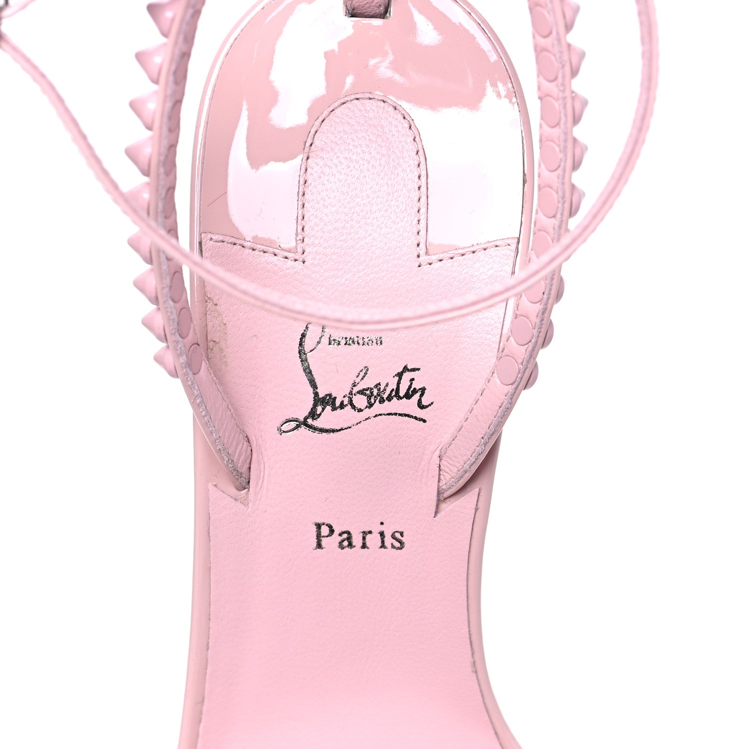 Christian Louboutin Patent So Me 100 Sandals 39 Rosy 7 of 8
