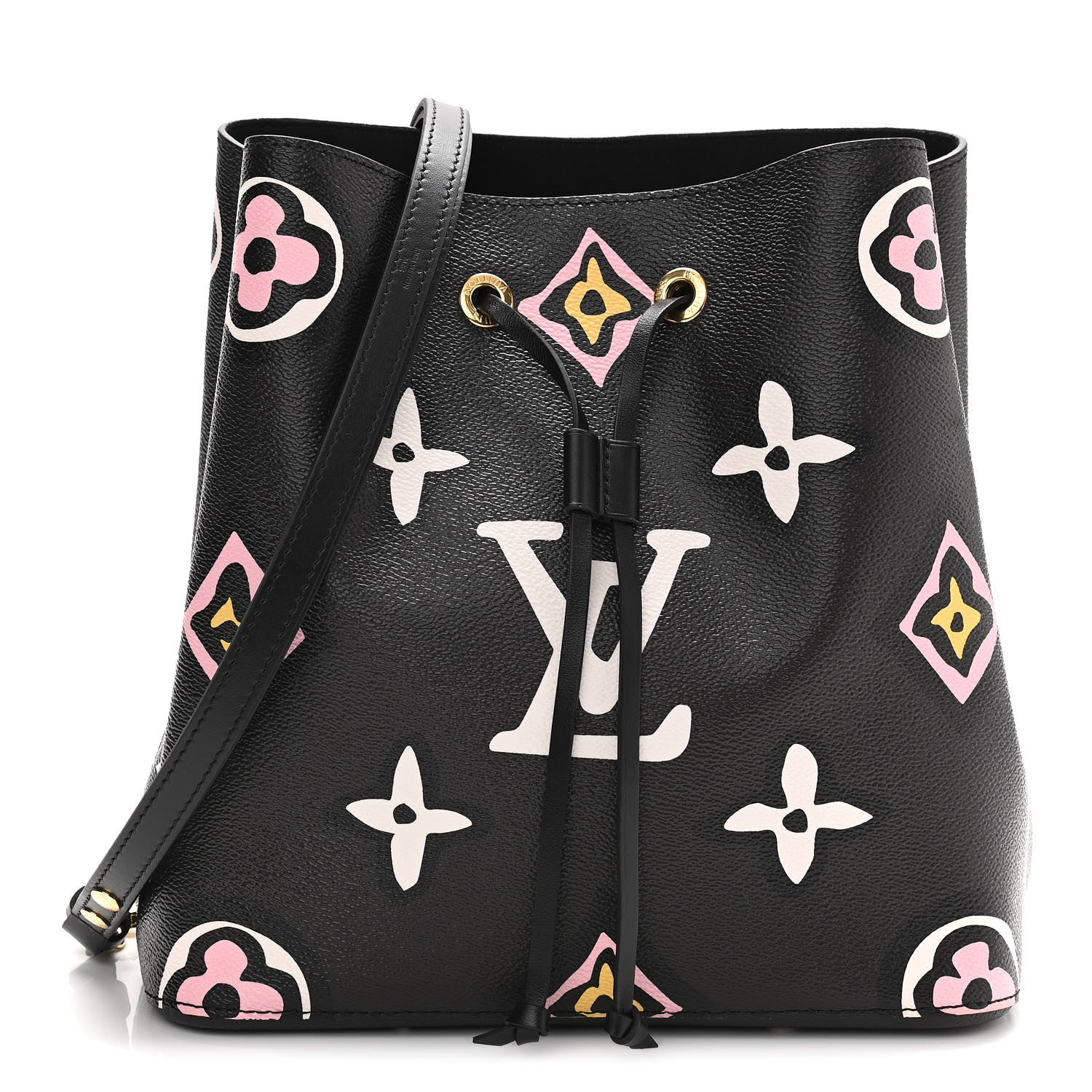 Louis Vuitton Monogram Giant Wild At Heart Neonoe MM Black 1 of 10