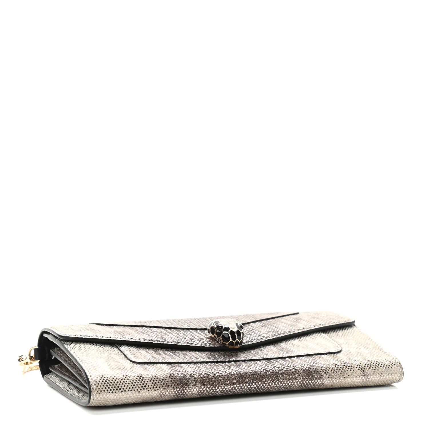 Bulgari Karung Serpenti Forever Chain Wallet Opal 4 of 23