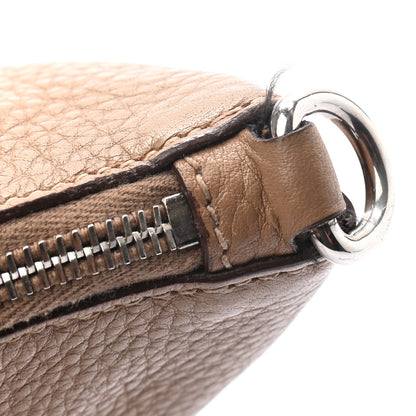 Prada Vitello Daino Zippered Crossbody Bag Sesamo 9 of 10