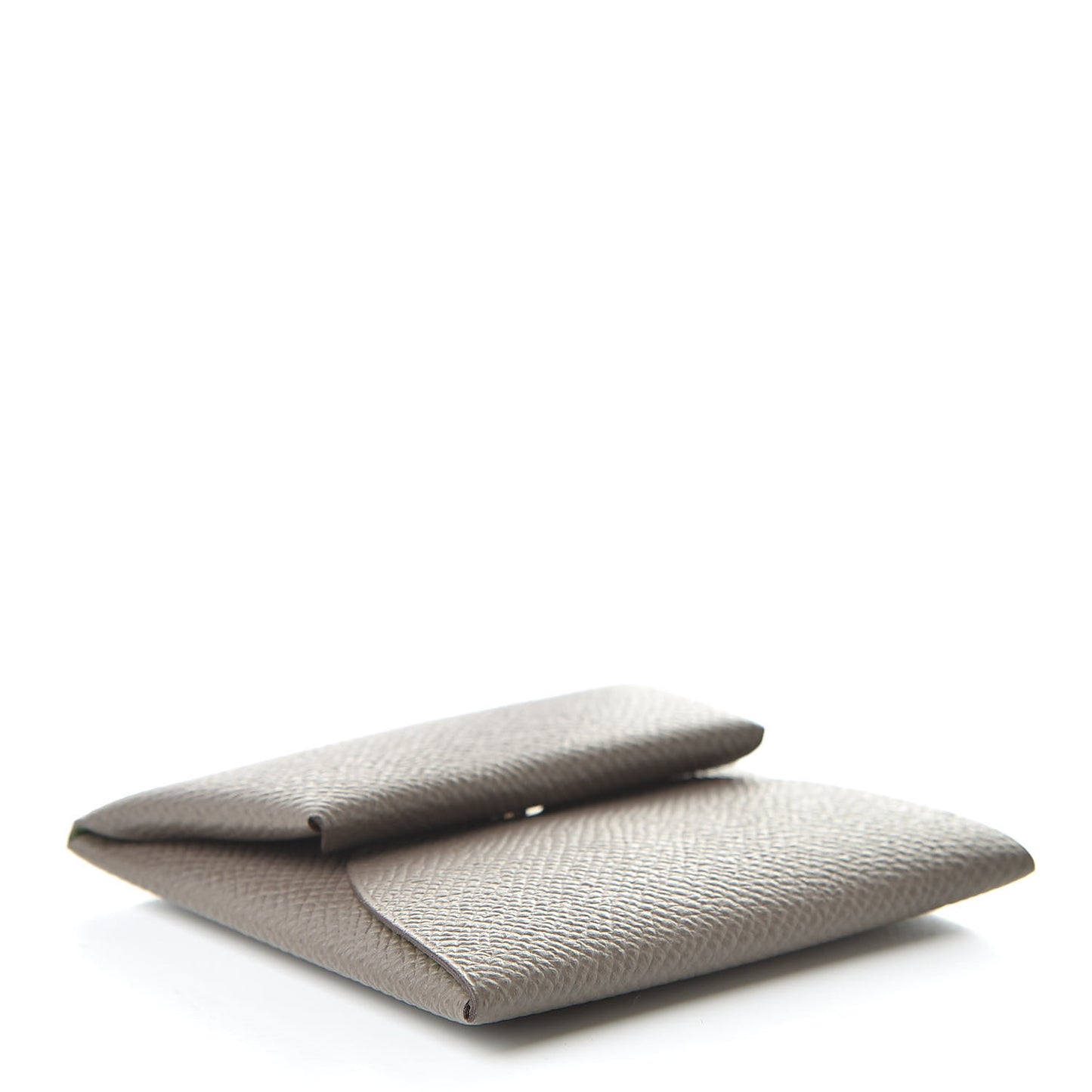 Epsom Bastia Verso Coin Purse Gris Etain Vert Criquet