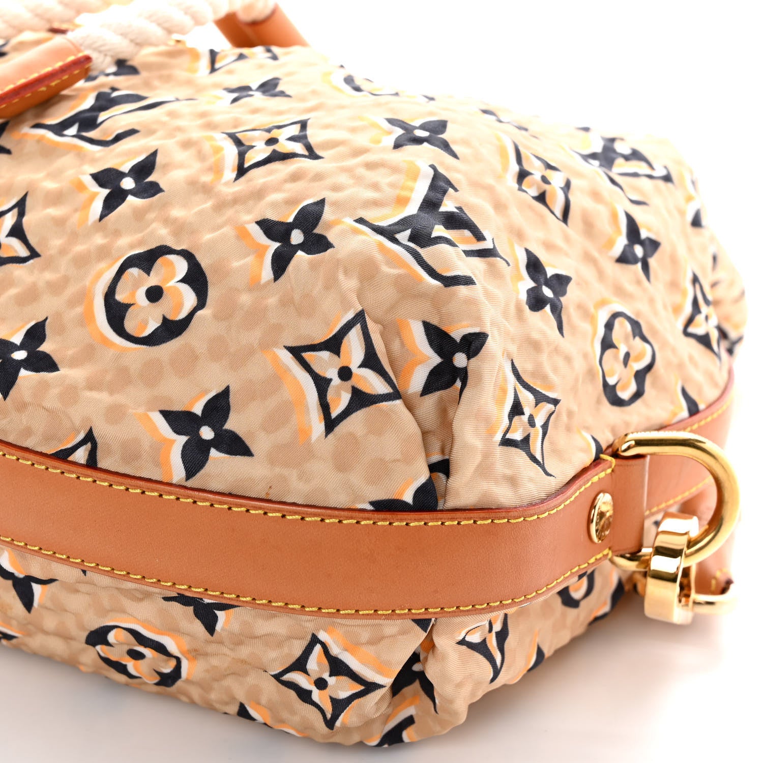 Louis Vuitton Canvas Monogram Cruise Bulles MM Natural 9 of 13
